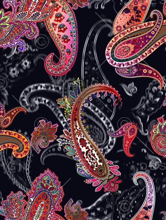 抽象印花华亿平台图片