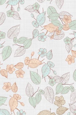 绿植树叶印花华亿平台图片