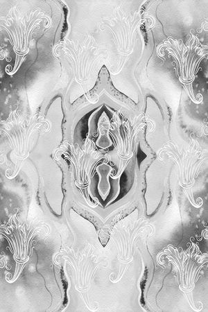 古典花纹印花华亿平台图片