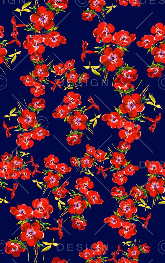 复古印花华亿平台图片