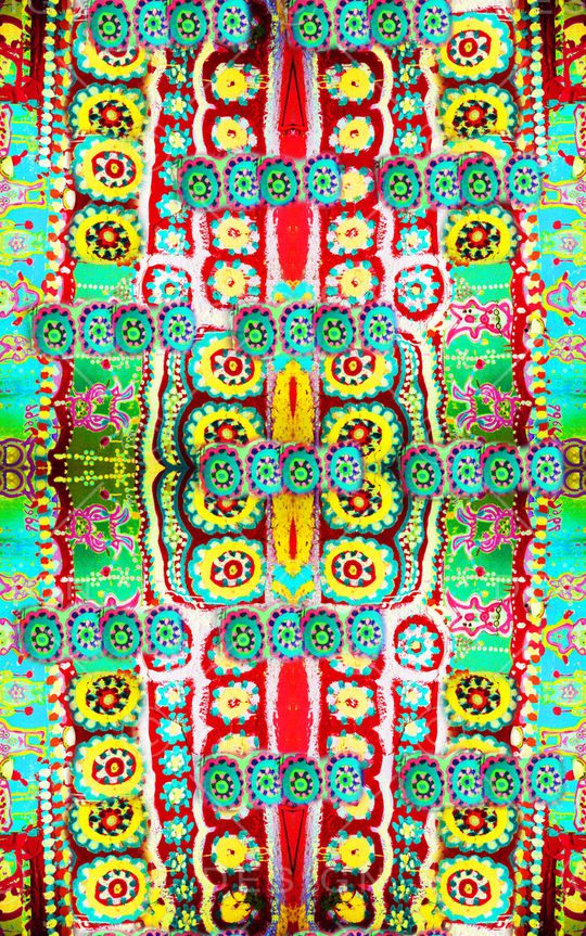 波西米亚印花华亿平台图片