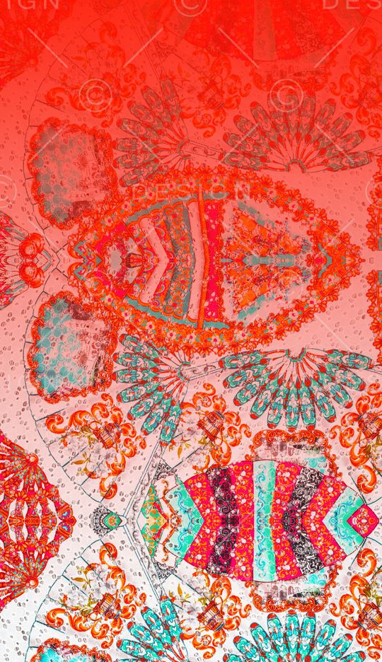 波西米亚印花华亿平台图片