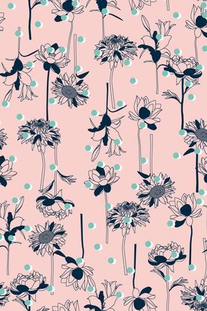 复古印花华亿平台图片