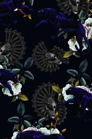 热带华亿平台印花华亿平台图片