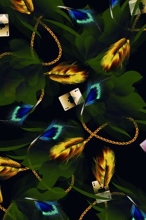 大牌男装印花华亿平台图片