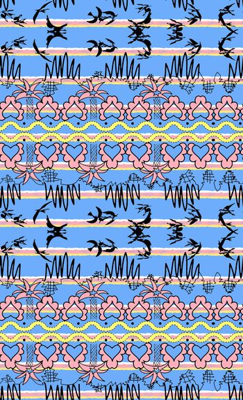 几何印花华亿平台图片