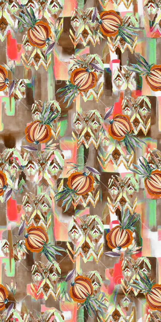 大牌风印花华亿平台图片