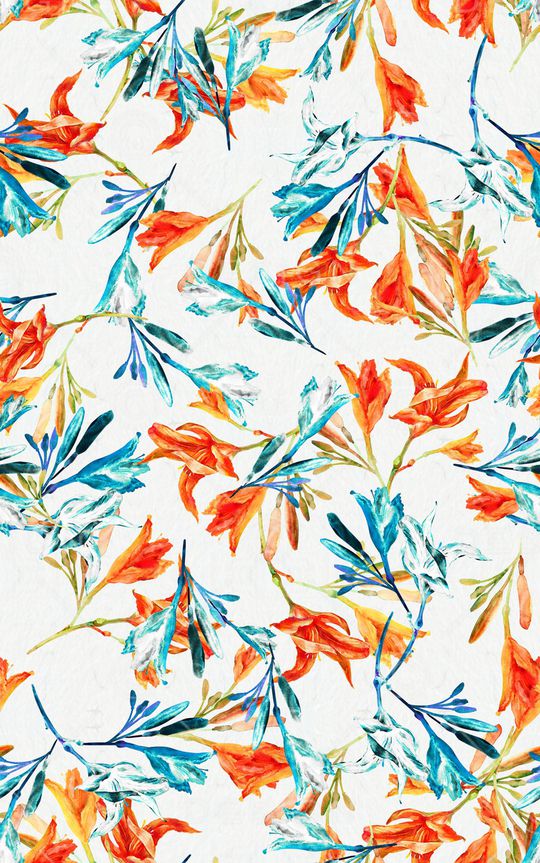 小碎花印花华亿平台图片