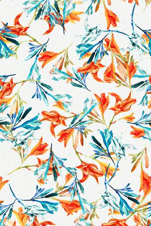 小碎花印花华亿平台图片