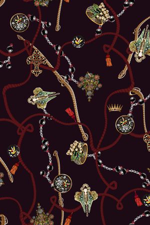 珠宝宝石印花华亿平台图片