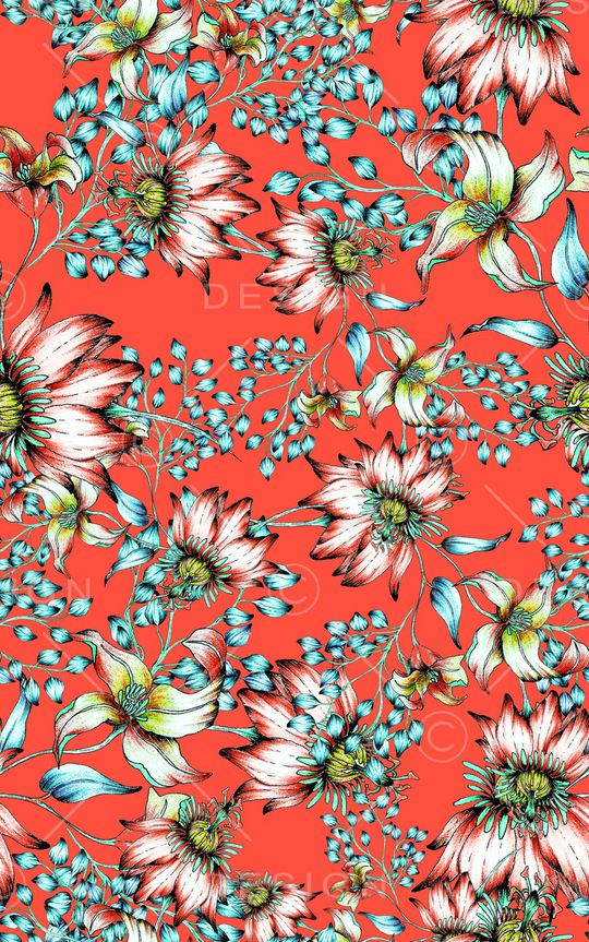 小碎花印花华亿平台图片