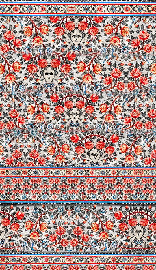 定位花印花华亿平台图片