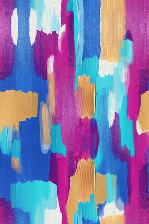 水彩花卉印花华亿平台图片