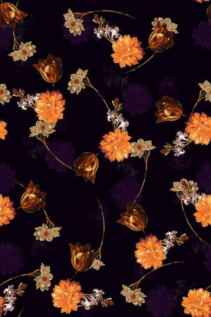 旗袍印花华亿平台图片