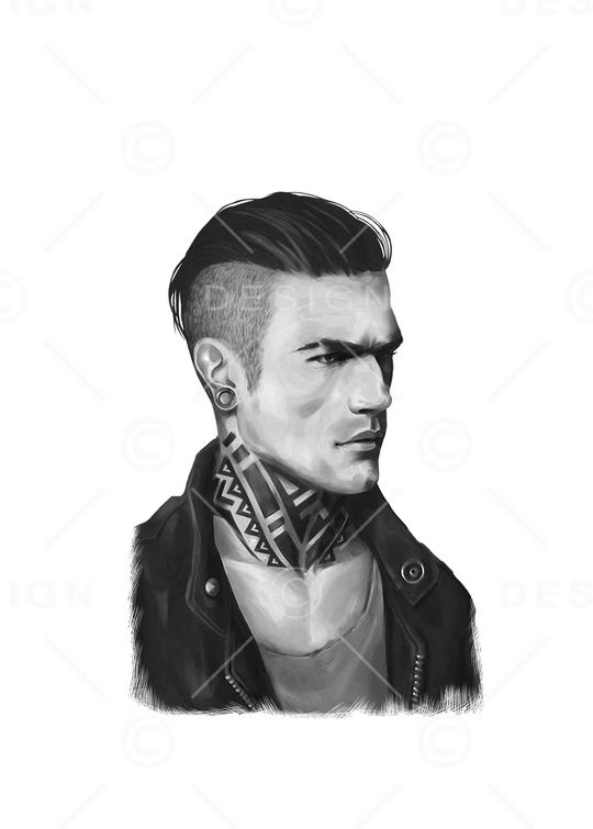 人物印花华亿平台图片