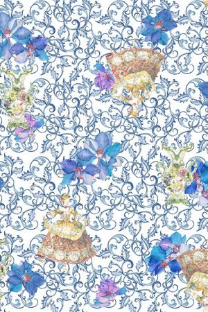 少女印花华亿平台图片