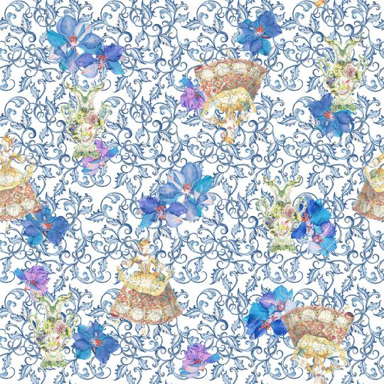 少女印花华亿平台图片