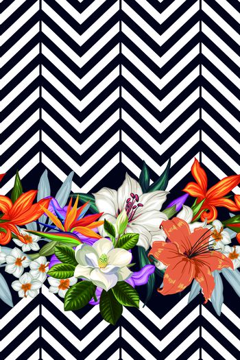 定位花印花华亿平台图片