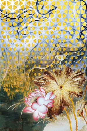 定位花印花华亿平台图片