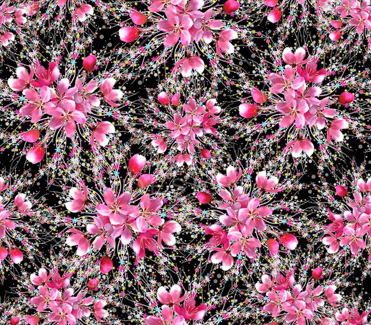 大牌风印花华亿平台图片