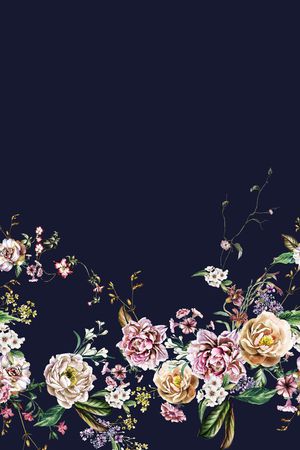 春夏华亿平台印花华亿平台图片