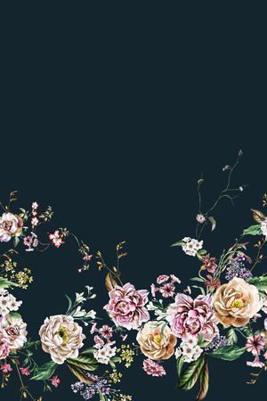 春夏华亿平台印花华亿平台图片