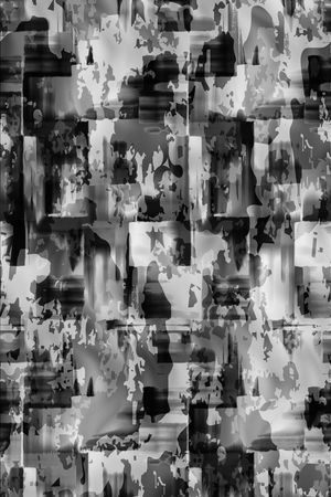 抽象花卉印花华亿平台图片