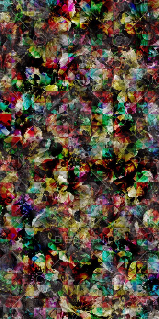 春夏华亿平台印花华亿平台图片