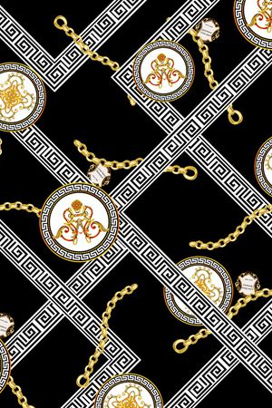 宫廷风印花华亿平台图片