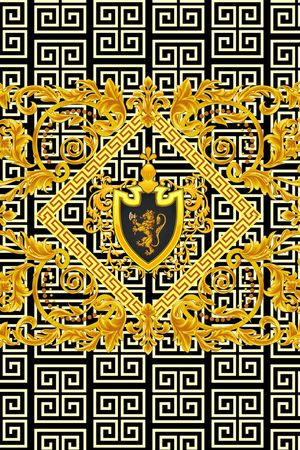 古典花纹印花华亿平台图片