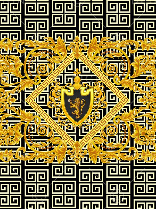 古典花纹印花华亿平台图片