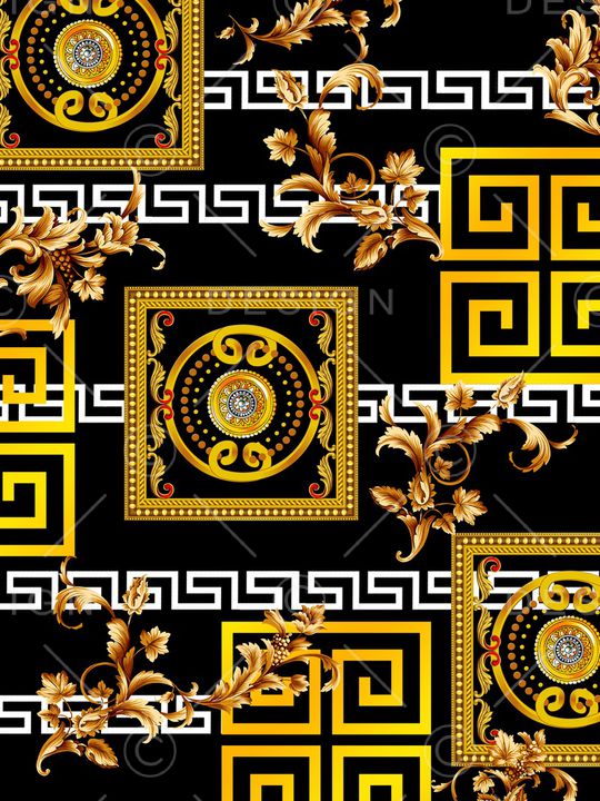 古典花纹印花华亿平台图片