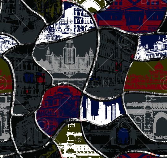 菱形印花华亿平台图片