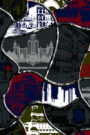 菱形印花华亿平台图片