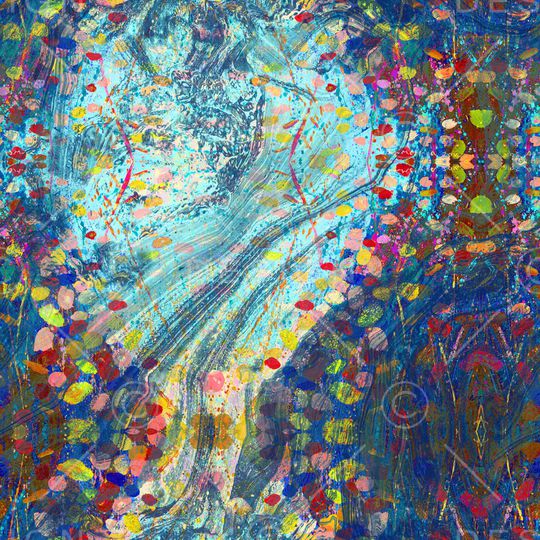 抽象印花华亿平台图片