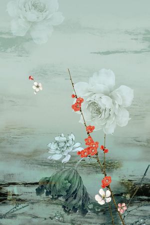 素雅印花华亿平台图片