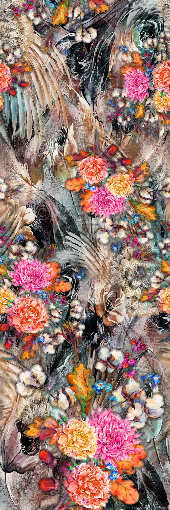 手绘印花华亿平台图片