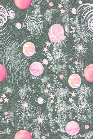 春夏华亿平台印花华亿平台图片