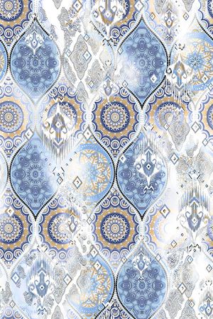 佩斯利印花华亿平台图片