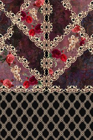 大牌风印花华亿平台图片