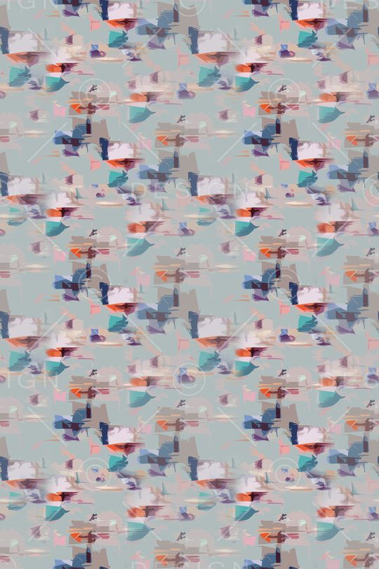 迷彩图案印花华亿平台图片