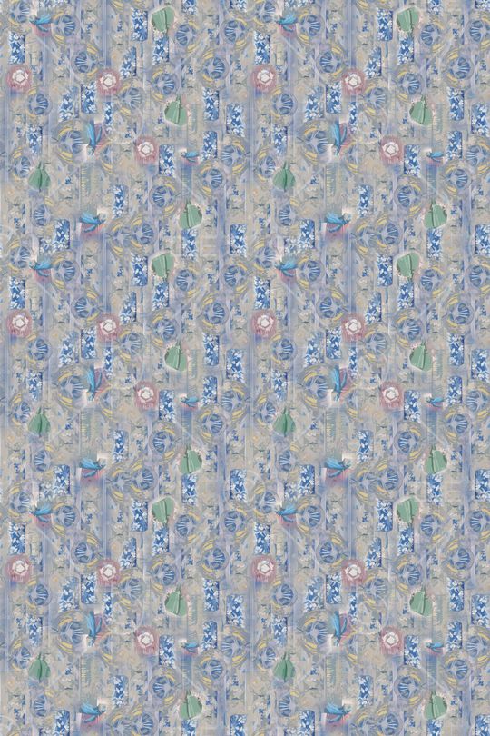 抽象印花华亿平台图片