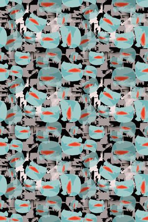 抽象印花华亿平台图片