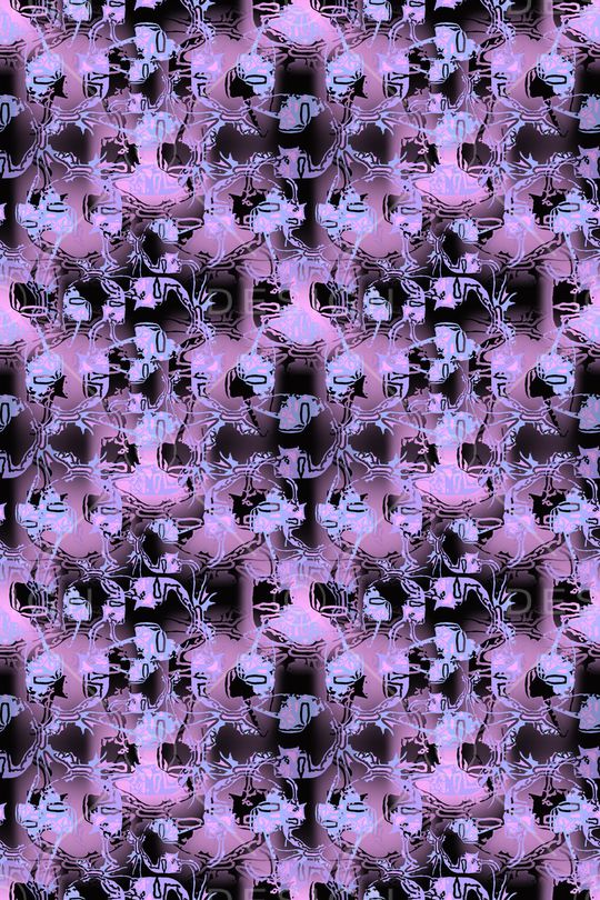 抽象印花华亿平台图片