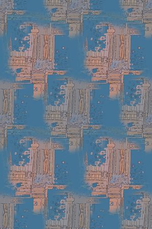 抽象印花华亿平台图片