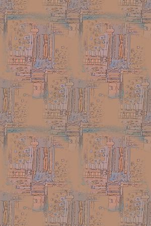 抽象印花华亿平台图片