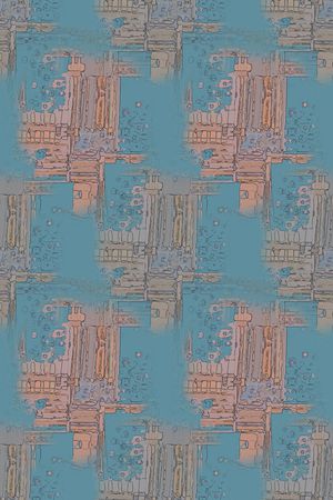 抽象印花华亿平台图片