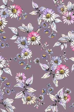 春夏华亿平台印花华亿平台图片