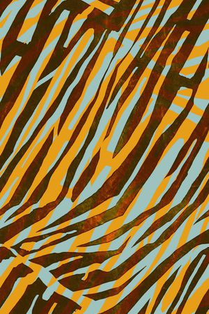 条纹印花华亿平台图片