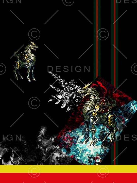 大牌风印花华亿平台图片